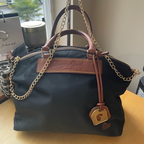 Dooney & Bourke Black Vinyl Crossbody - Picture 10 of 14